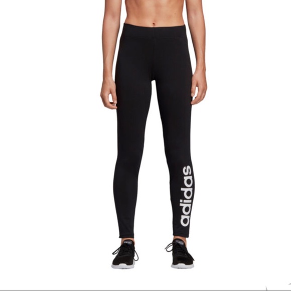 adidas Pants - Adidas Linear-Logo Leggings